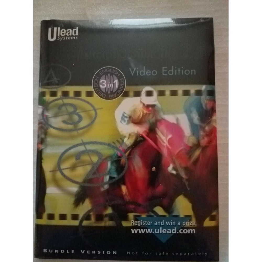 MediaStudio Pro 2.5 Windows 95 Software by Ulead Systems